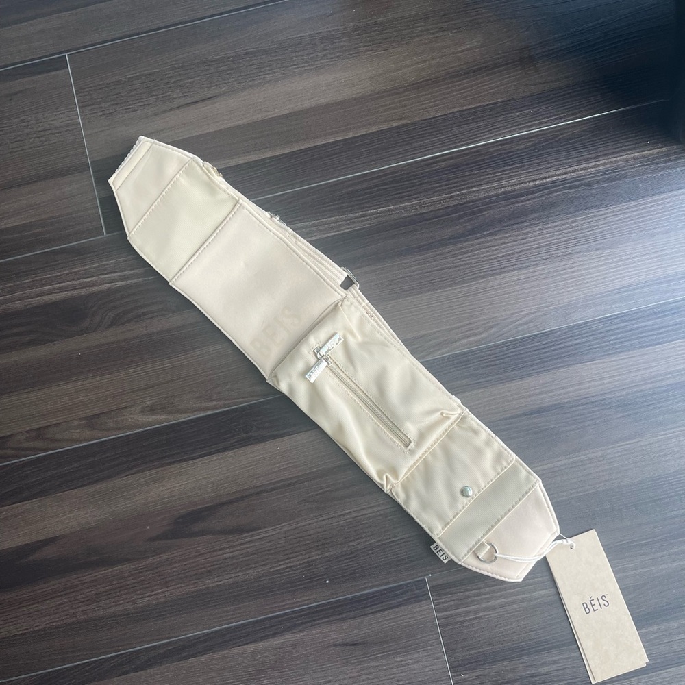 BEIS Utility Bag Strap in Beige